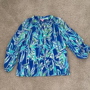 Lilly Pulitzer Silk Blouse